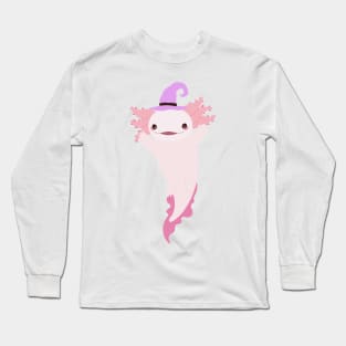 witchy axotl Long Sleeve T-Shirt